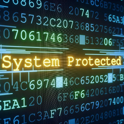System Protected Data Entered On Computer